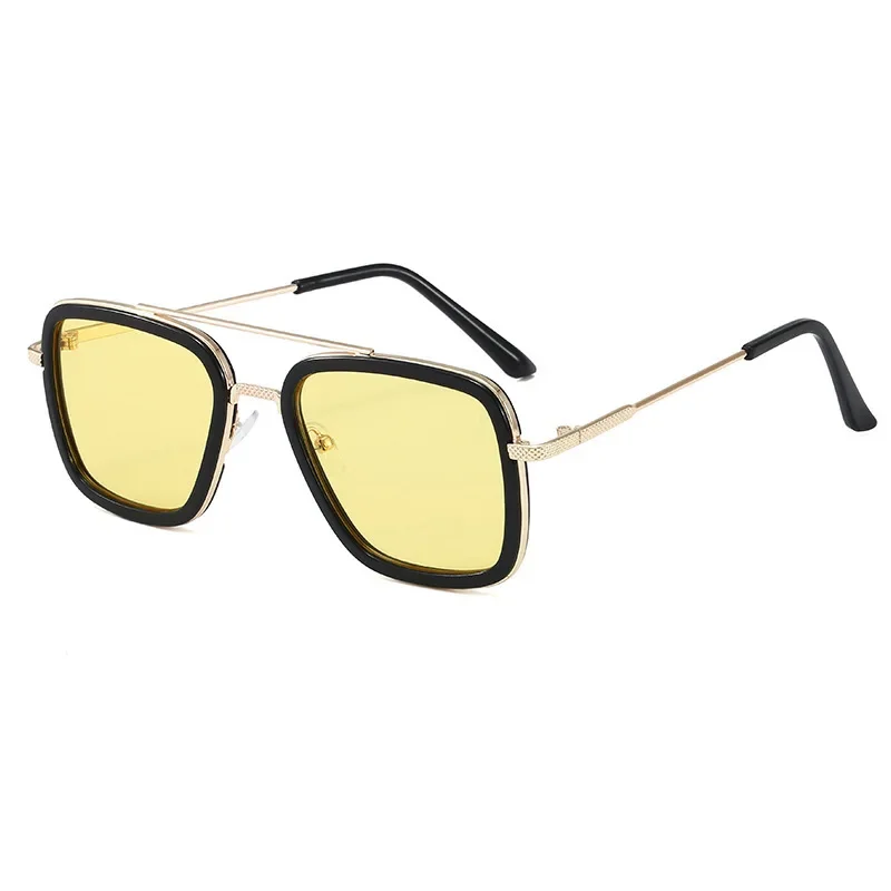 Iron Man Tony Stark Fishing Sunglasses Square Outdoor Sport for Men Spider Eyewear Sports Sun Glasses polarized sunglasses,fishing sunglasses