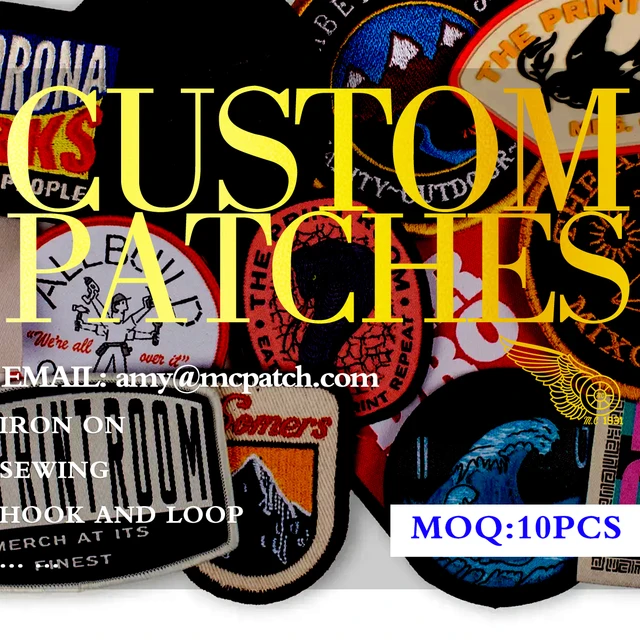 Custom Iron On Patches USA