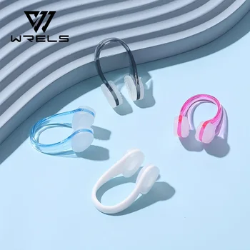 2 Pcs Swimming Nose Clip Professional Swimming Training Anti-choking Comfortable Waterproof and Non-slip Nose Clip 1