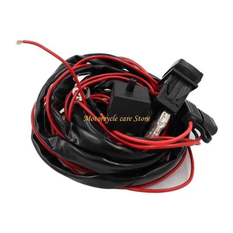 U75F 12V 범용 LED 회전 신호 로커 스위치 깜박임 키트 UTV ATV 용 LED 조명