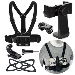 360° Rotating Phone Mount Chest Strap - Full Set