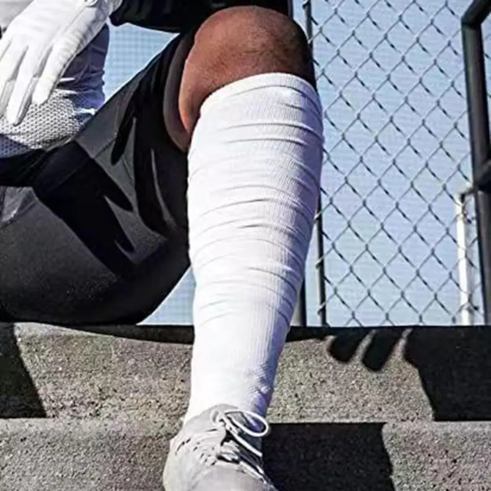 

1 Pair Football Socks Exquisite Breathable Cushioning Over Knee Sports Long Tube Socks for Gym Long Socks Sports Socks