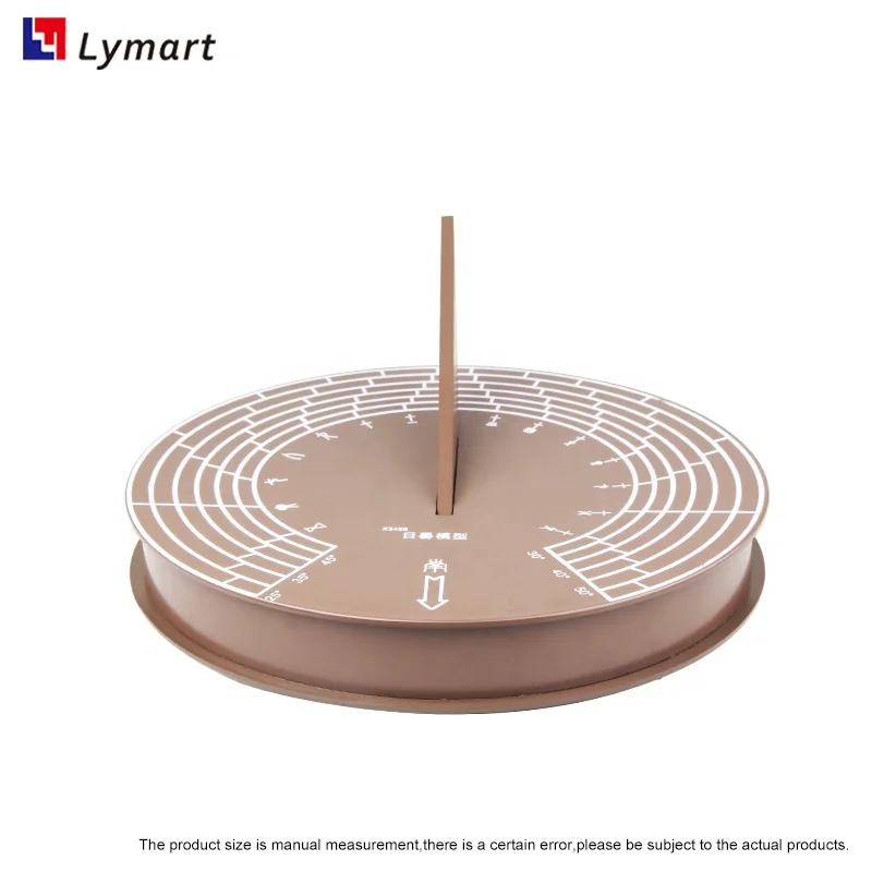 natural science antique sunny day 3d sundial model