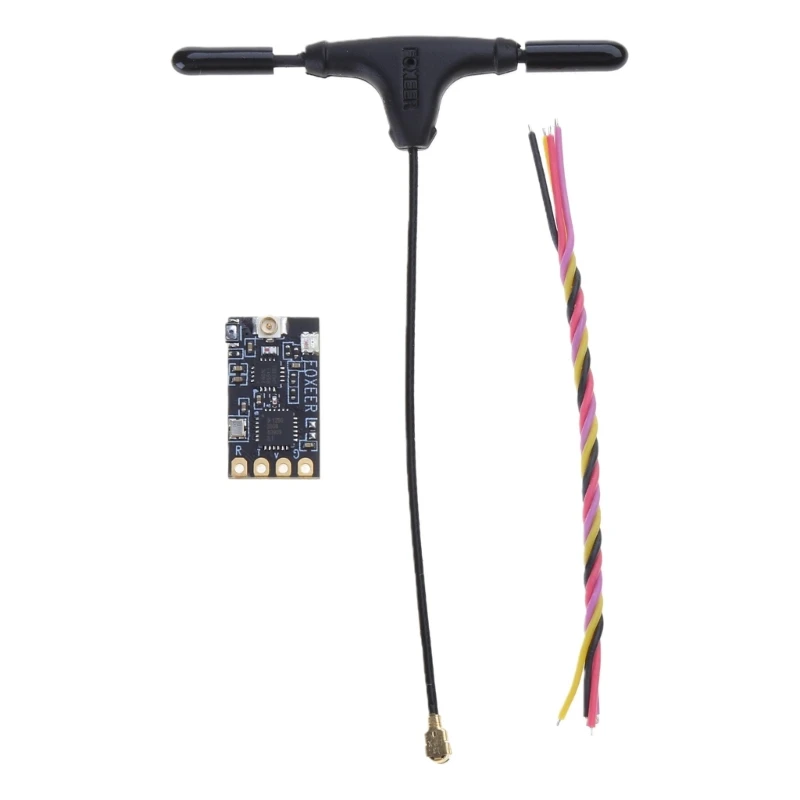 

1 Set Foxeer ELRS 2.4G PA+LNA Receiver ESP8285+SX1280 Processor RGB LED Indicator 2400GHz-2500GHz with Antenna DropShipping