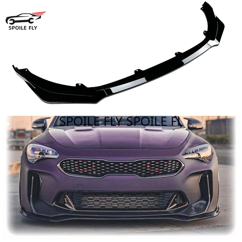 2018ToUpForKiaStingerGTEXHatchback4DoorCarFrontBumperLip