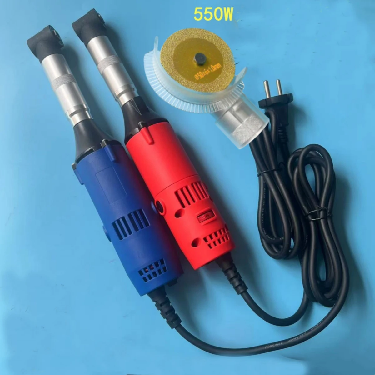 New 550W 90 Degree Electric Elbow Engraving Motor Grinder Jewelry Wood Mold Polishing Tile Cleaning Tools