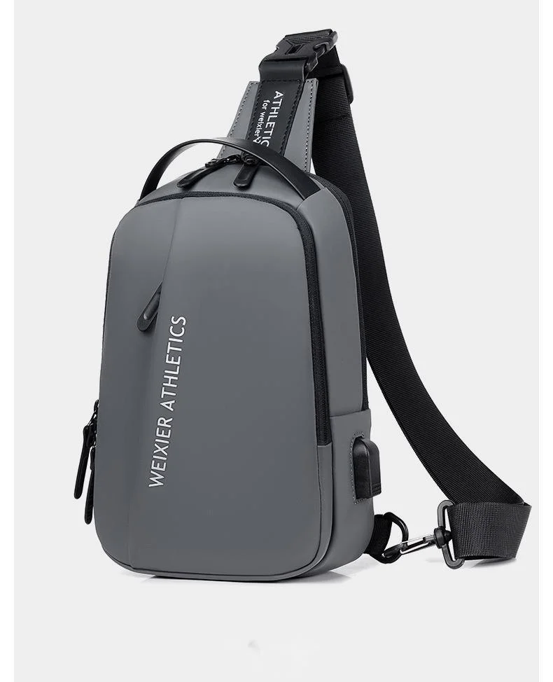 Petit sac à dos multifonctionnel à une épaule pour hommes, sac à bandoulière de sport de loisirs_voghion.com