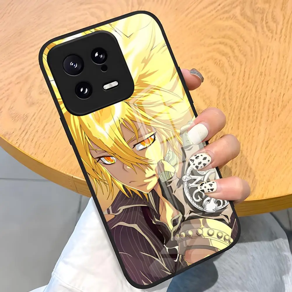 Katekyo Hitman Reborn Anime Glass Phone Case