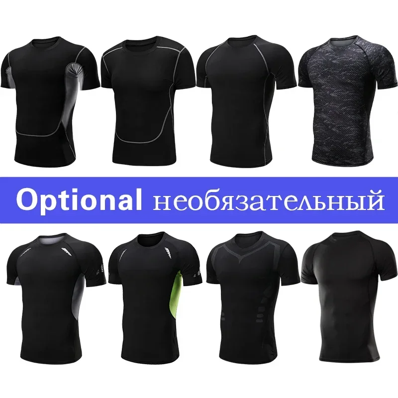 Men Clothing Sportswear Gym Fitness Compression Suits Running Set Sport Outdoor Jogging Quick Dry Tight  Ropa Deportiva 5