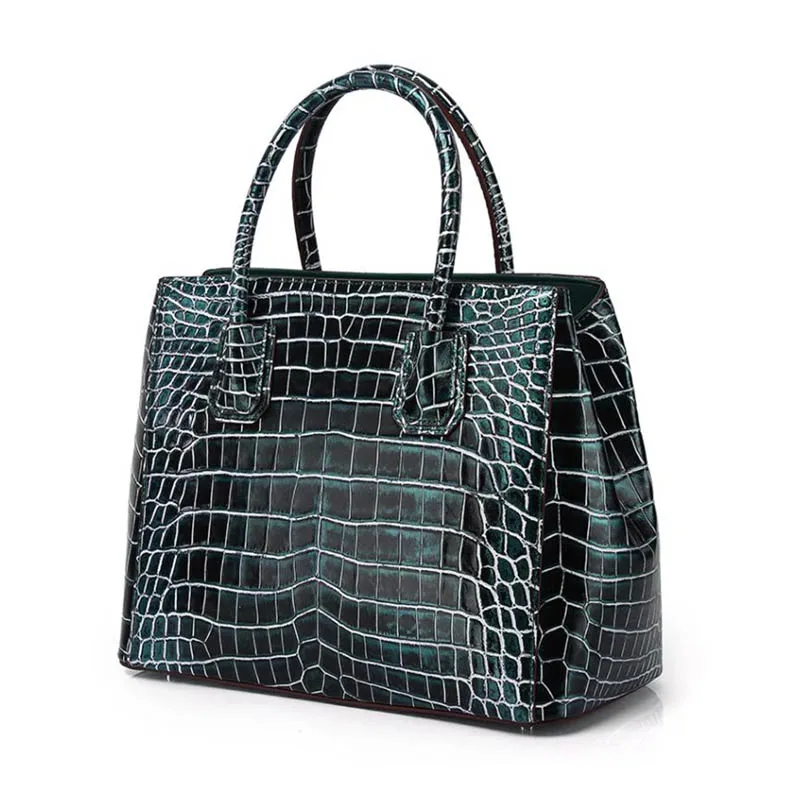 Borsa Da Donna In Pelle Di Coccodrillo Nuova Borsa Da Donna Borsa Di Design Di Lusso Borsa Da Donna In Vera Pelle Di Alta Qualità