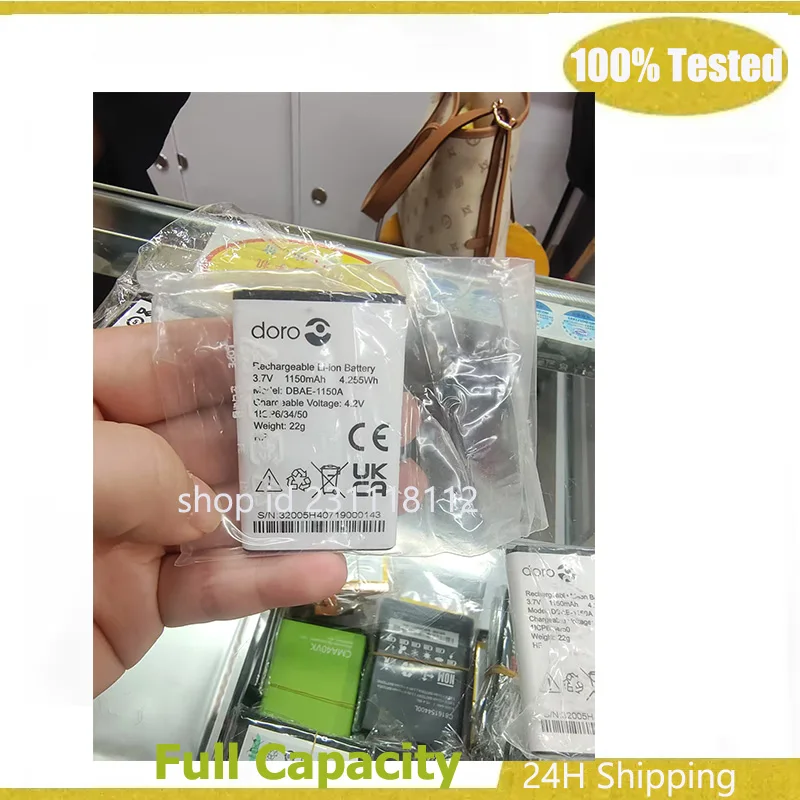 Batteria Di Ricambio Per Doro PhoneEasy 505 - Li-Ion 3,7V 800mAh - Compatibile E Sicura