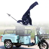 Frein à main pour tricycle électrique, levier de pompe de frein durable en métal, installation facile, troisième roue, pièces de rechange, pièces de rechange 2