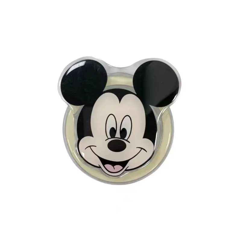 Lindo soporte magnético para teléfono con diseño de Mickey Mouse de Disney, soporte plegable para teléfonos compatibles con MagSafe, diseño acrílico de dibujos animados en 3D.