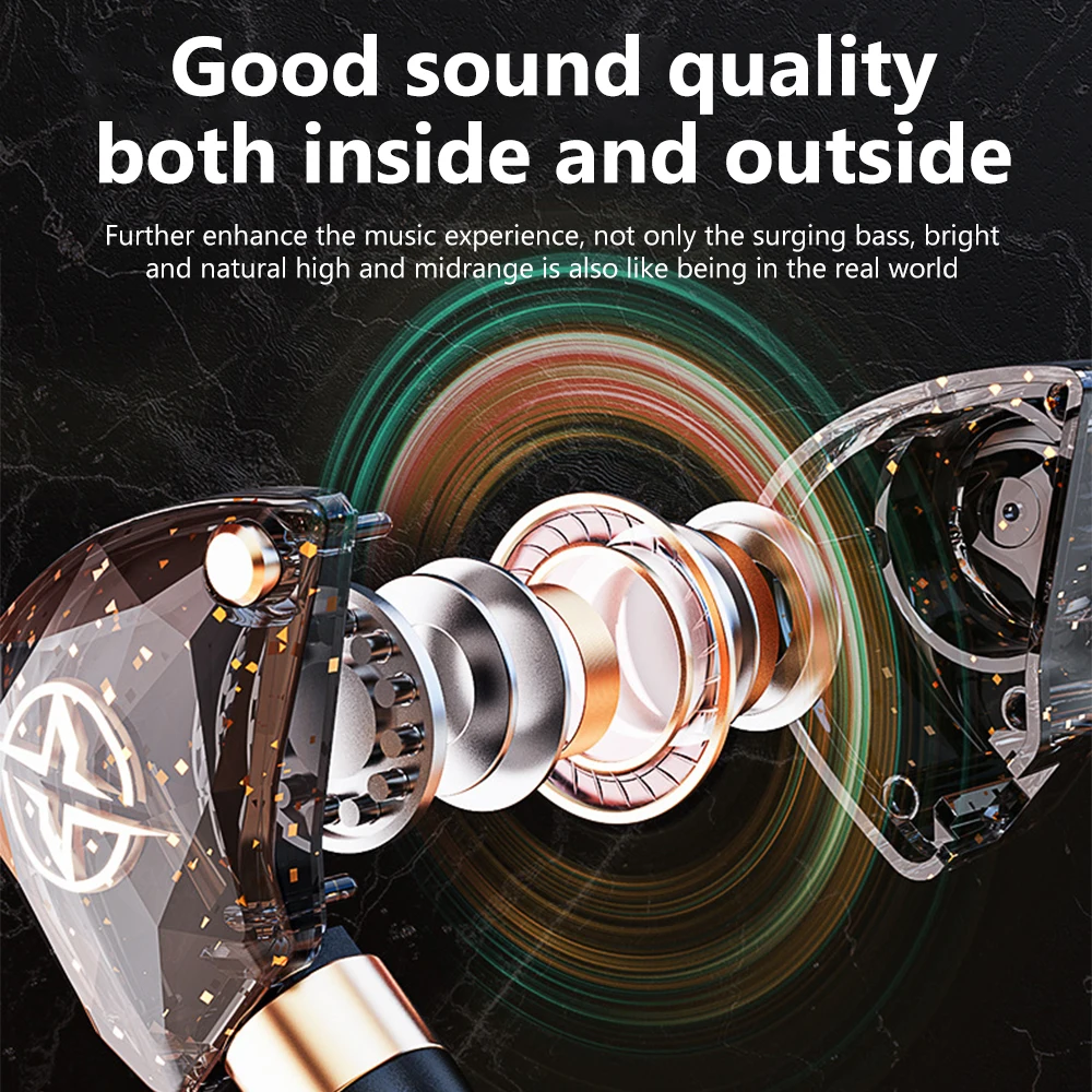 OLAF 3.5mm Jack Wired Headphones HiFi Bass Stereo Gaming Earphone Handsfree Noise Cancelling Earbuds In-ear Headset With Mic 6