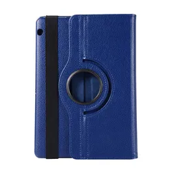 360-Degree Rotating Protective Case for Huawei Tablets - Versatile Stand and Durable Cover (Deep Blue)