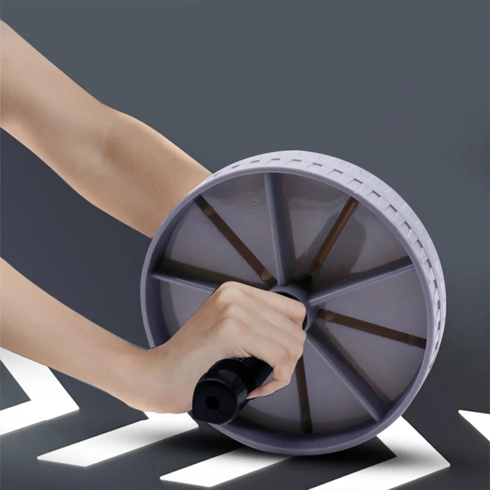 Description Picture 5 of itemAbdominal Roller Abdominal Trainer Strengthen Muscle Exercise EquipmenWorkout AB Roller Wheel No Noise Abdominal Exerciser