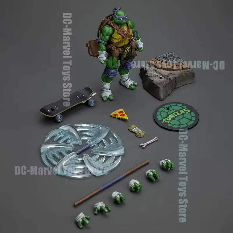 ケイブタートルズ ケイブレオナルド ディンギー・ディノ 石器時代 フィギュアリスト-2 （ミュータントタートルズ編）｜ケン