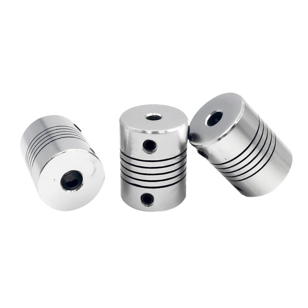 Coupler D19L25 3mm 4mm 5mm 6mm 6.35mm 8mm 10mm Flexible Coupling for Aluminum Z Axis CNC Stepper Motor Connector of 3D Printer shaft coupler,flexible coupling,shaft connector