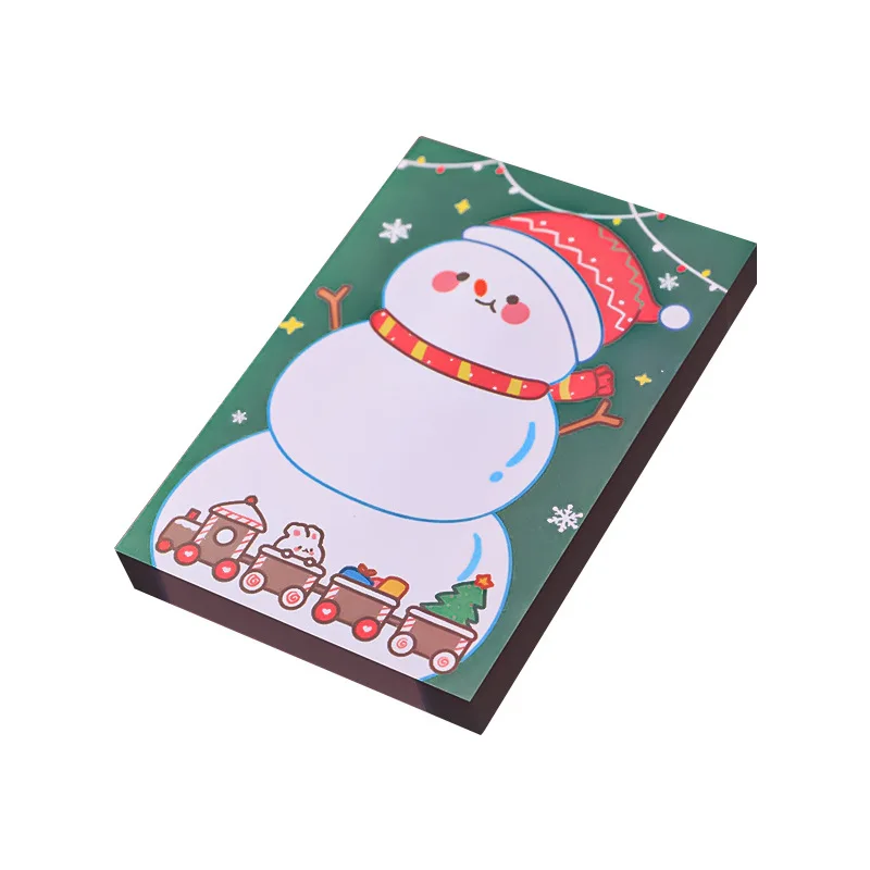 Office School Supplies Notepad Cartoon Christmas Sticky Notes Student Message Notepad Study Office Sticky Notes Christmas 6