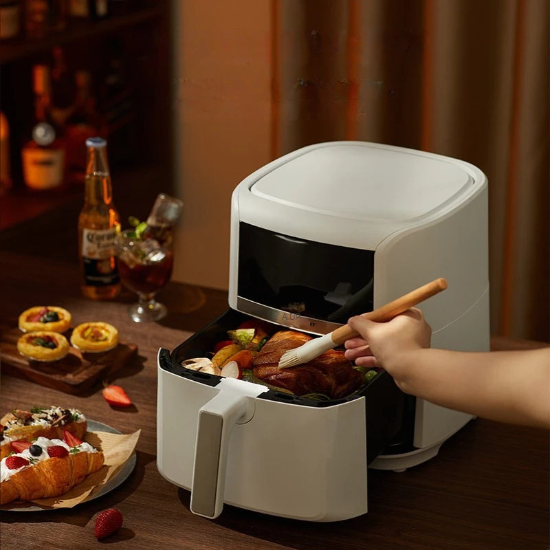 

Фритюрница Бытовая многофункциональная электромеханическая фритюрница без масла электрическая фритюрница с низким содержанием жира антипригарная фритюрница 7 л