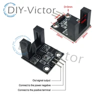 Slot Type IR Optocoupler Speed Sensor Module 3.3V-5V Counter Module 51 AVR PIC 3.3V-5V Diy Kit Optical Speed Measuring Module - Image 4