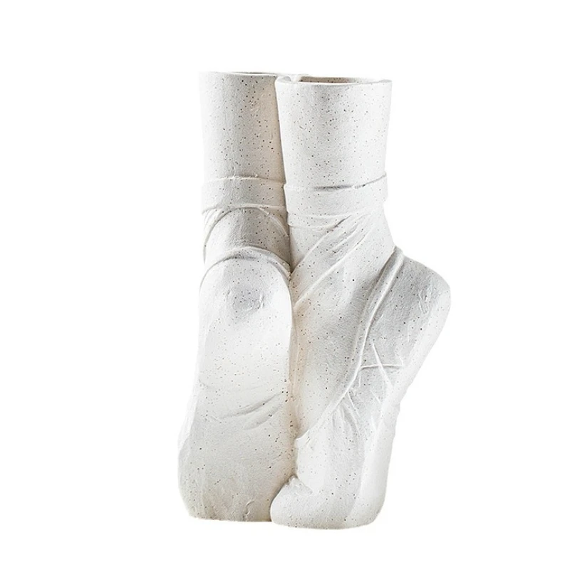 Jarrón De Ballet – Jarrón De Ballet Estético | Jarra De Flores Decorativa Moderna | Jarrón De Cerámica De Estilo Europeo | Decoración De Escritorio Arreglo Floral Artesanía Para Mesa De