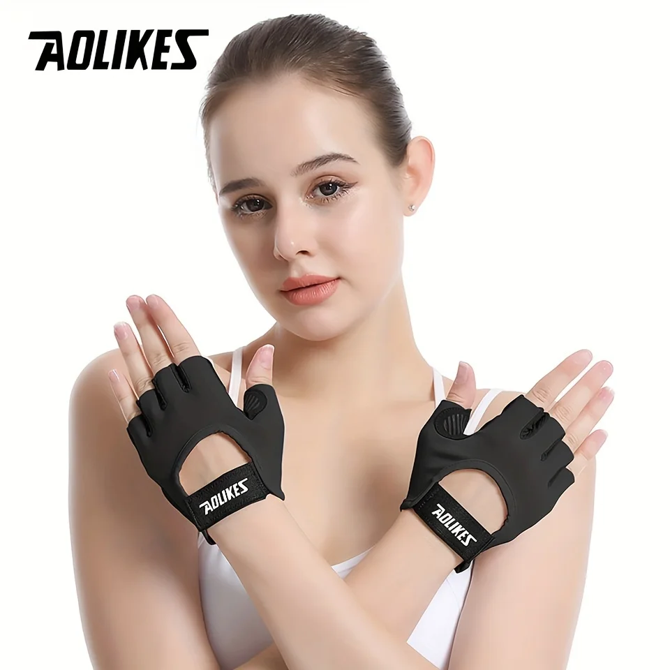Bodybuilding Workout Fitness Gloves Non-slip Gym Training Sport Gloves Weight Lifting Ridding Men Women sports gloves,gym gloves