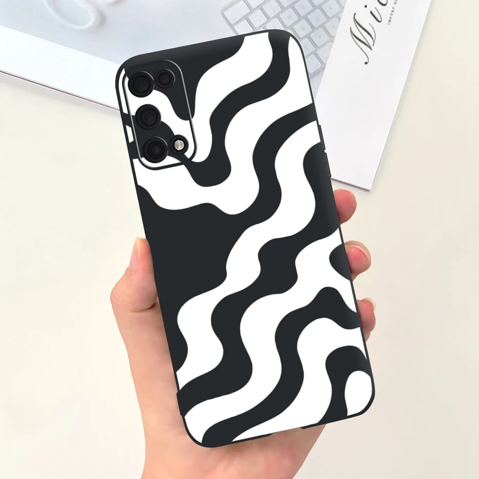 Cute Cartoon Painted Soft Silicone Phone Case - Durable Protective Cover