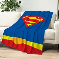 cartoon Warm Soft Plush Nap Blankets Sofa manga S-SUperman-ES for Living Room Office Bedroom Home Travel Kid Gifts anime Flannel 1