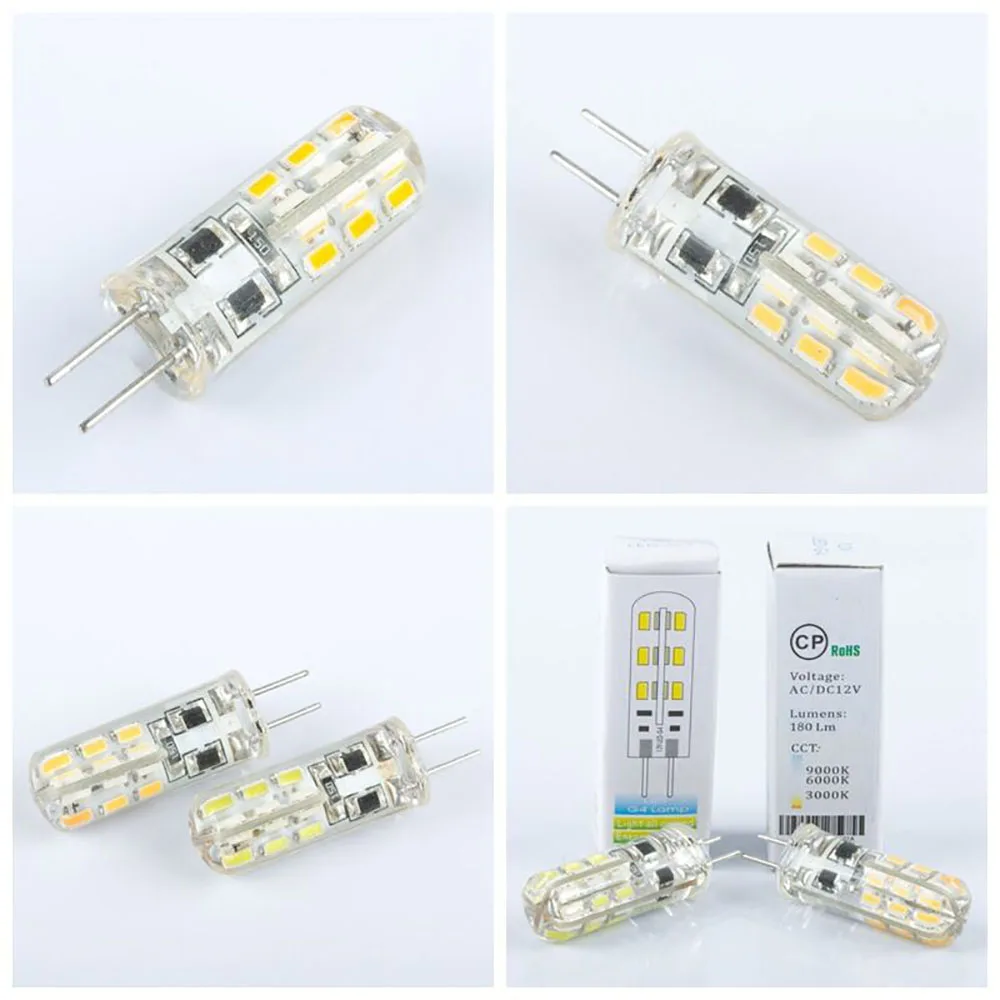 G4 Led Bulb 2W 3W 5W 9W 10W 12W 15W 12V/AC220V 3014SMD 24led