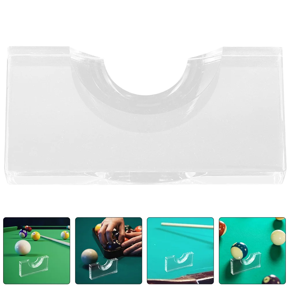 Mini Practical Holder Black 8 Locator Acrylic Snooker Accessory Billiard Marker Position Indicator Tabletop Ball Entertainment