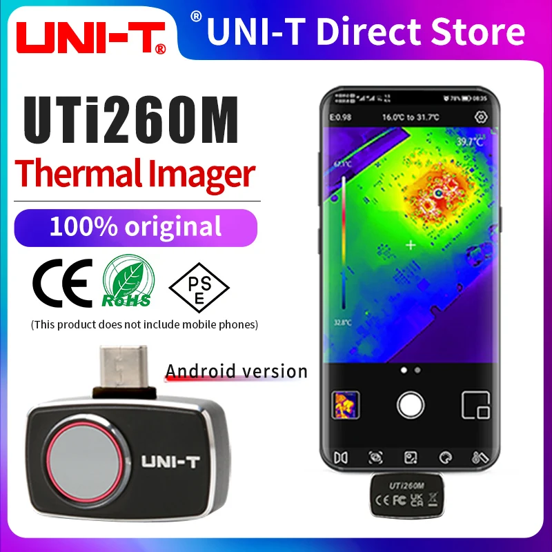 Infrared Camera Thermal Uni Thermal Imaging Camera Phone Uti260m Infrared Thermal Aliexpress