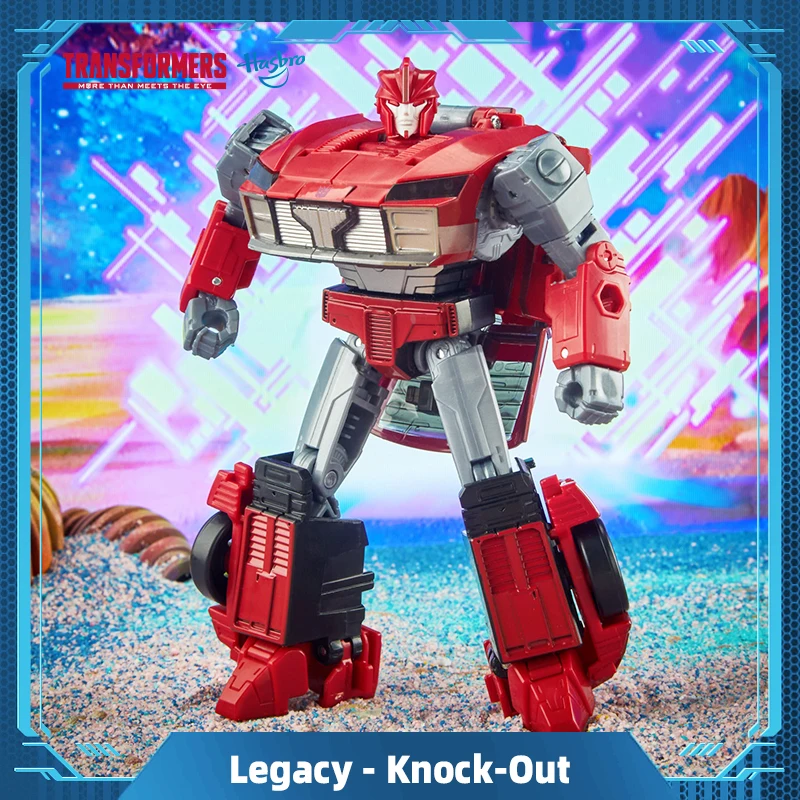 

Hasbro Transformers Toys Generations Legacy Deluxe Prime Universe Knock-Out Action Figure Kids Ages 8 and Up 5.5-inch F3031