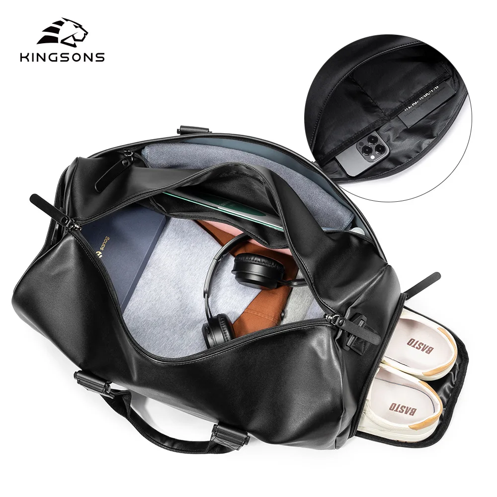 Kingsons KS-3332 29L Travel Duffle Bag Vandtæt træningstaske - Image 2