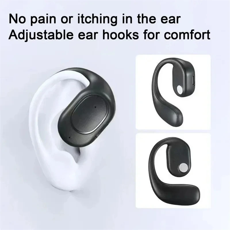 Wireless Headphones Bluetooth Headset With Microphone Bone Conduction Handsfree Noise Canceling Earphones For Driving Audifonos 4
