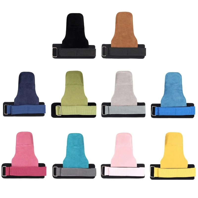 

Dropship Weight Lifting Grips Pads Wrist Support Gym Straps Wraps, Full Protect & Non-slip Grip Support for Training