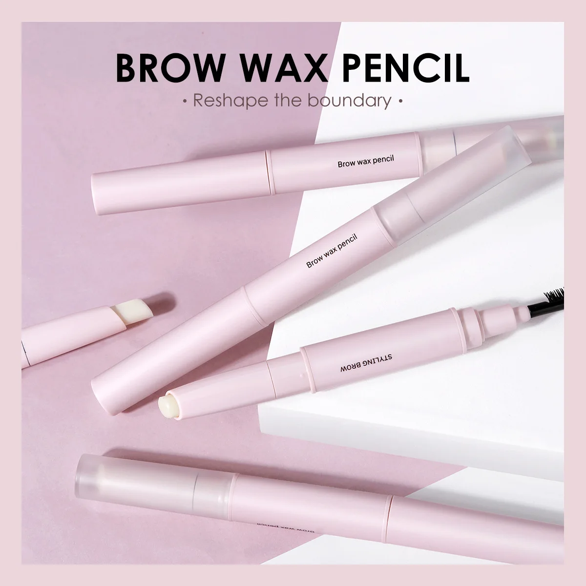 

Eyebrow Gel Brows Wax Pencil Double Head Waterproof Shaping Soap Brow Long-lasting Eye Wild Styling Brush Makeup Private Label