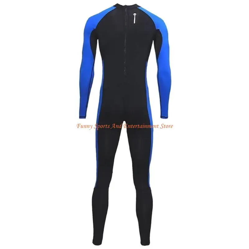 C4DE Ganzkörper-Tauchanzug, Sport-Skins, Rashguard für Männer und Frauen, UV-Schutz, langärmlige, einteilige Badebekleidung zum – Detail 10