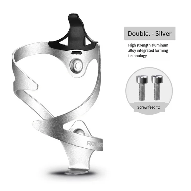 ROCKBROS Bicycle Bottle Holder Aluminum Alloy Cycling Kettle Stand Bike Water Bottles Cage Holder Riding Water Cup Stand 4