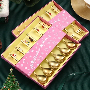 Christmas Stainless Steel Cutlery 1