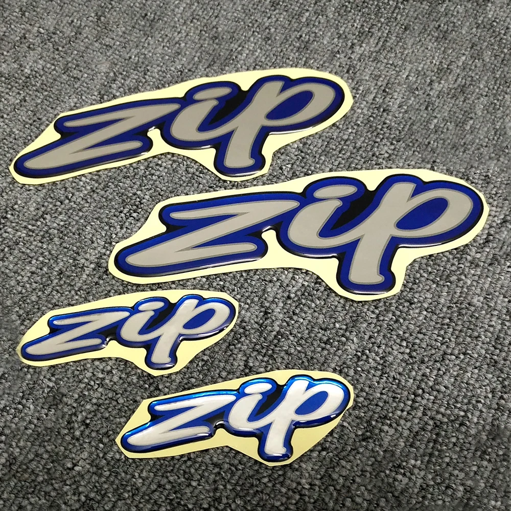 For Piaggio Vespa Zip 2T 4T 125 SP 50 100 50cc 2016 2017 2018 2019 2020 3D Emblem Logo Decal Stickers Scooter maisto 1 18 2017 vespa gts 300 piaggio static die cast vehicles collectible hobbies motorcycle model toys