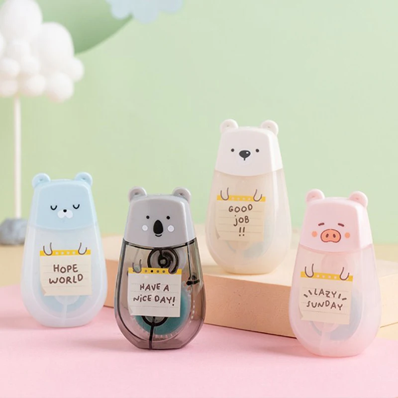 Portable Correction Tape Kawaii White Out Corrector Promotional Gift Stationery Student Prize School Office Supply