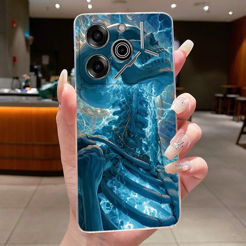 Luxury Dragon Clear Soft Ultra-Thin Slim Phone Case - Cute & Cool Design
