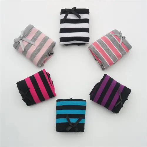 Women's cotton panties Girl Briefs Ms. cotton underwear bikini underwear sexy Ladies Briefs Free shipping 5 Pcs/set - Image 2