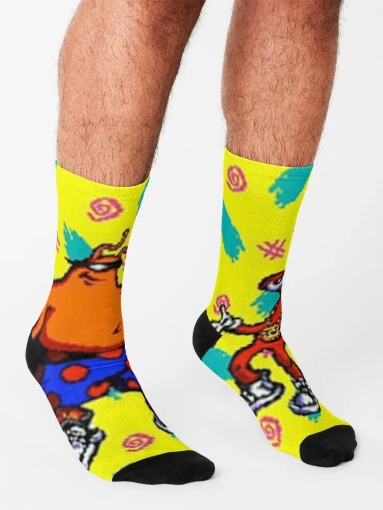 Toejam and Earl Socks Funny socks Socks Women black socks hiking