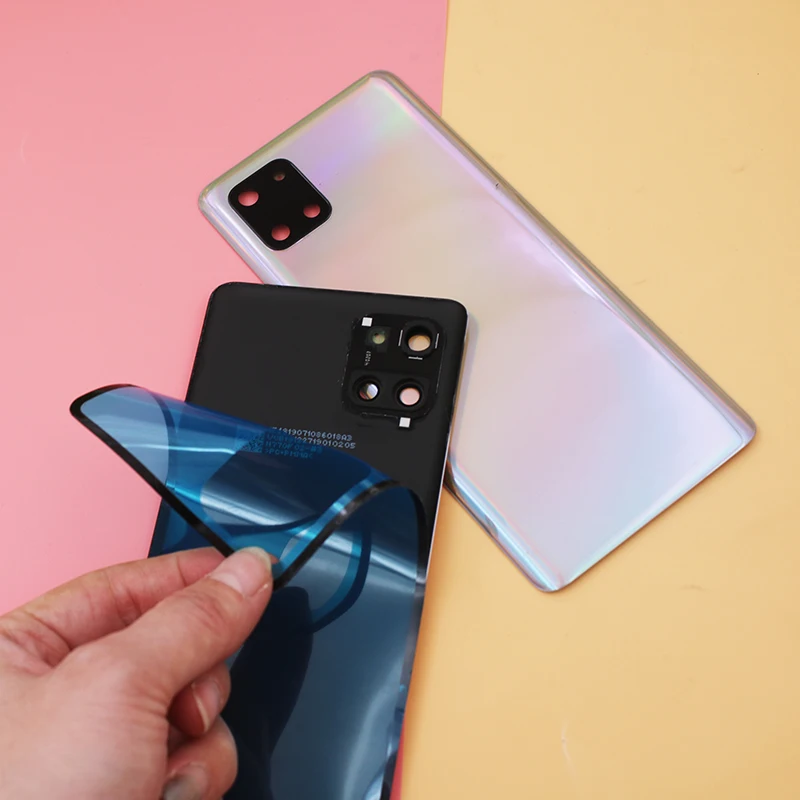 Enhanced Back Panel Housing Cover with Camera Lens for Samsung Galaxy Note10 Lite