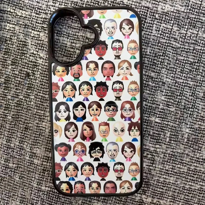 Personalized Cute Creative Full Screen Character Phone Case - Hard Cover