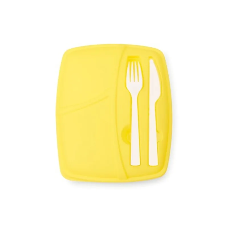 Compartment Lunchbox with Cutlery 144293 (800 ml) | Дом и сад