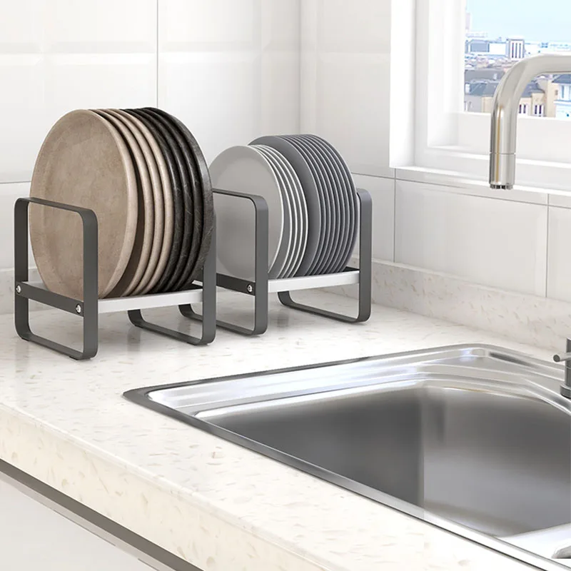Cabinet Storage Rack Dish Dish Storage Rack Bowl Cup Holder Multi-purpose Supplies Storage Rack Kitchen Supplies 2