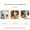 Pet Tear Stain Removal Brush Eye Cleaning Tear Stain Powder Brush Eye Poo Brush Makeup Brush Eye Cleaning Tool for Dog and Cat 6